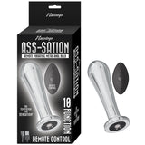 Nasstoys Ass - Sation Remote Vibrating Metal Anal Bulb Silver - Royal Sins