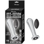 Nasstoys Ass - Sation Remote Vibrating Metal Anal Bulb Silver - Royal Sins