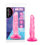 Naturally Yours 5 in. Mini Cock Realistic Dildo Pink - Royal Sins