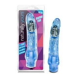 Naturally Yours Mambo Vibe Realistic 9 in. Vibrating Dildo Blue - Royal Sins