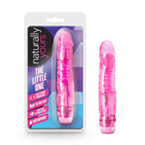 Naturally Yours The Little One Realistic 6.7 in. Vibrating Dildo Pink - Royal Sins