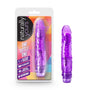 Naturally Yours The Little One Realistic 6.7 in. Vibrating Dildo Purple - Royal Sins