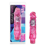 Naturally Yours Wild Ride Realistic 9 in. Vibrating Dildo Pink - Royal Sins