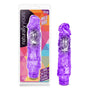 Naturally Yours Wild Ride Realistic 9 in. Vibrating Dildo Purple - Royal Sins