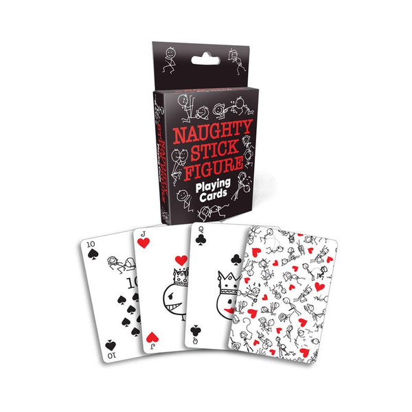 Naughty Stick Figure Playing Cards - Royal Sins