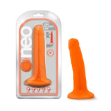 Neo 6 in. Dual Density Dildo Neon Orange - Royal Sins