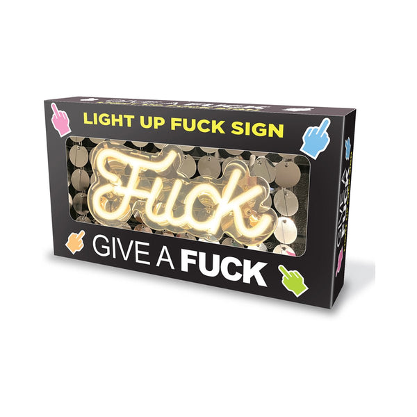 Neon Fuck Light Up Sign - Royal Sins