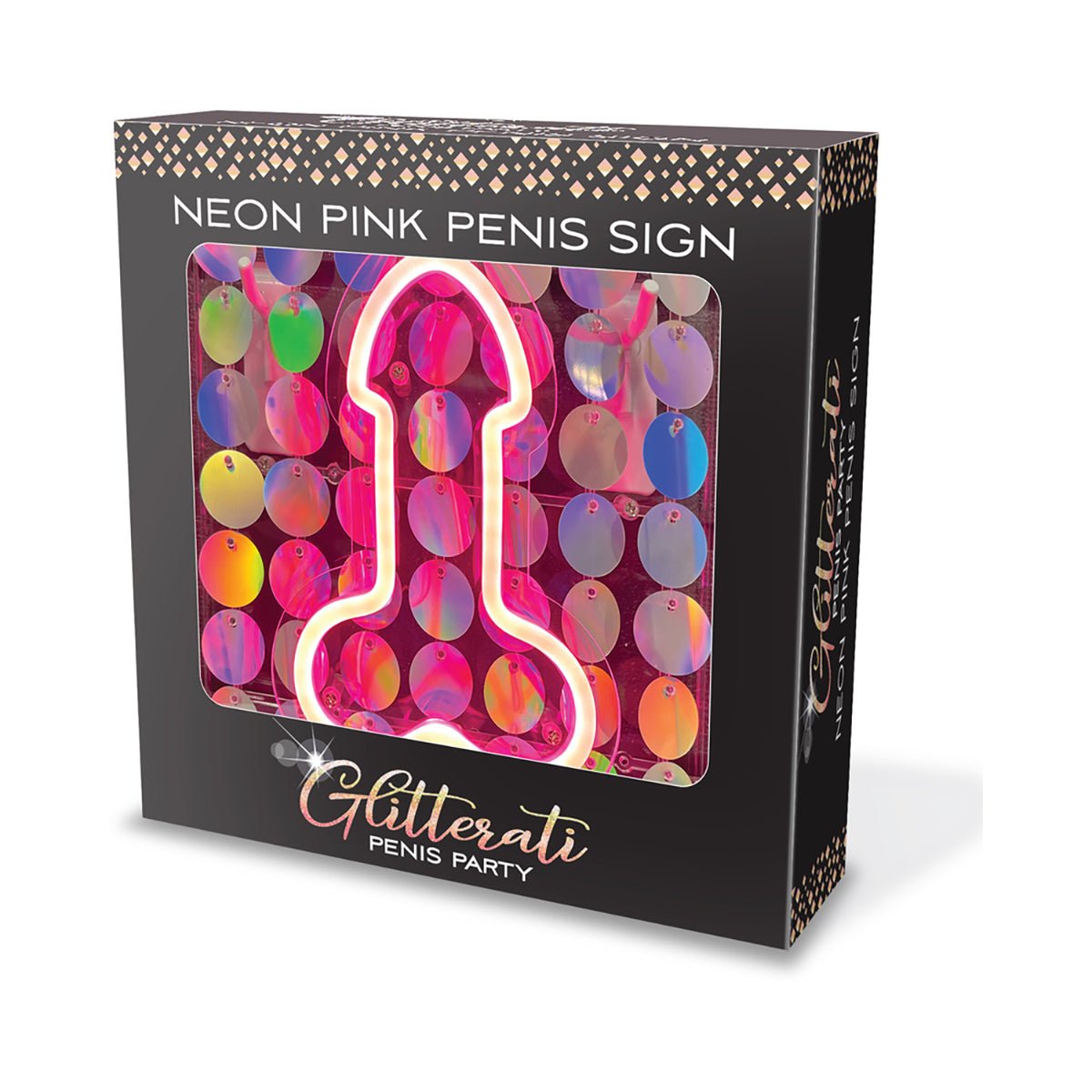 Neon Penis Light Up Sign - Royal Sins