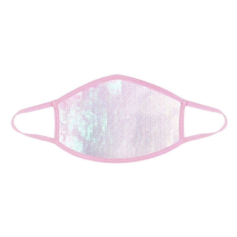 Neva Nude Ballet Sorbet Pearl White Pink Sequin Sparkle Face Mask - Royal Sins