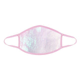 Neva Nude Ballet Sorbet Pearl White Pink Sequin Sparkle Face Mask - Royal Sins