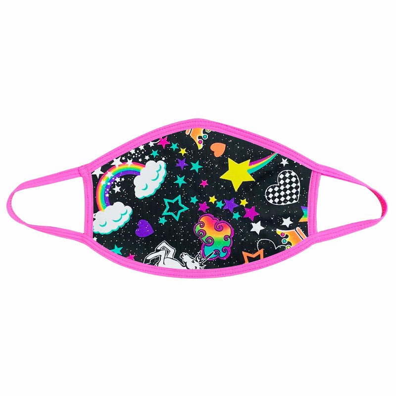 Neva Nude Girl Crush Neon UV Pink Face Mask - Royal Sins