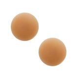 Neva Nude Mocha Yummy INVISIBLE REUSABLE Silicone Nipztix Pasties - Royal Sins