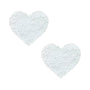Neva Nude Pasty Heart Lace White - Royal Sins