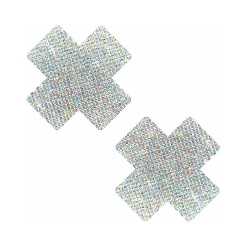 Neva Nude Pasty Razzle Dazzle Crystal Jewel Sparkle X Factor - Royal Sins