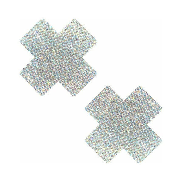 Neva Nude Pasty Razzle Dazzle Crystal Jewel Sparkle X Factor - Royal Sins