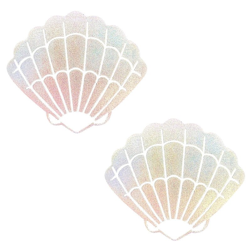 Neva Nude Pasty Shell Holographic - Royal Sins