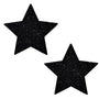 Neva Nude Pasty Star Glitter Black - Royal Sins