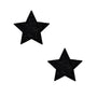 Neva Nude Pasty Starry Night Glitter Malice Black Set of 6 - Royal Sins
