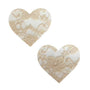 Neva Nude Toffee Lace I Heart U Pasties - Royal Sins