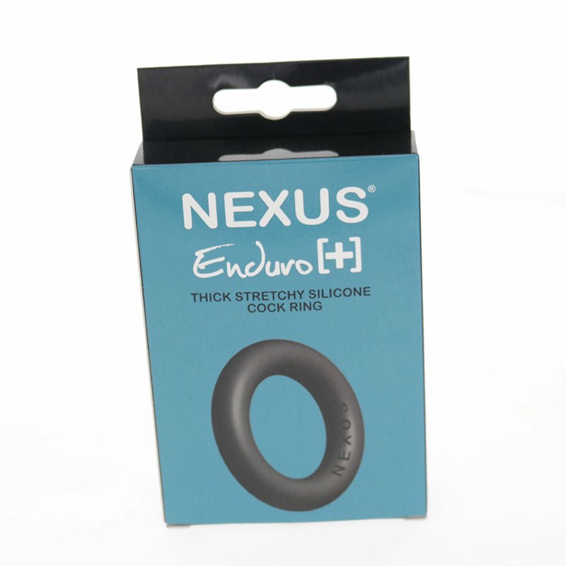 Nexus ENDURO+ Thick Silicone Cock Ring - Black - Royal Sins