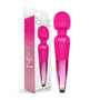 Nixie Rechargeable Wand Massager Pink Ombre Metallic - Royal Sins