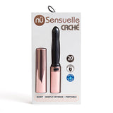 Nu Sensuelle Cache 20 - Function Vibe Rechargeable Rose Gold/Black - Royal Sins