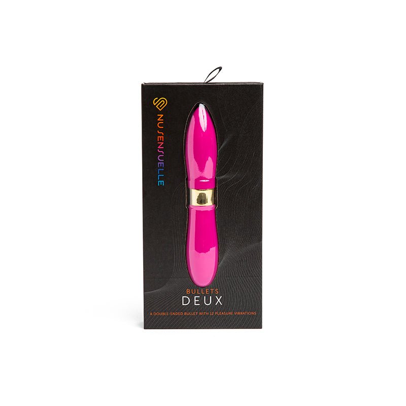 Nu Sensuelle Double - Ended Deux Bullet Magenta - Royal Sins
