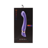 Nu Sensuelle Geminii Xlr8 14 Func Double Motor Vibe - Ultra Violet - Royal Sins