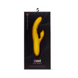 Nu Sensuelle Kiah Nubii Dual - Stim Rabbit with Turbo Boost and Heat Yellow - Royal Sins