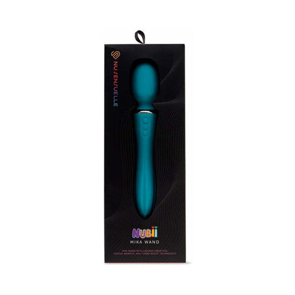 Nu Sensuelle Mika Nubii Wand with Turbo Boost and Heat Blue - Royal Sins