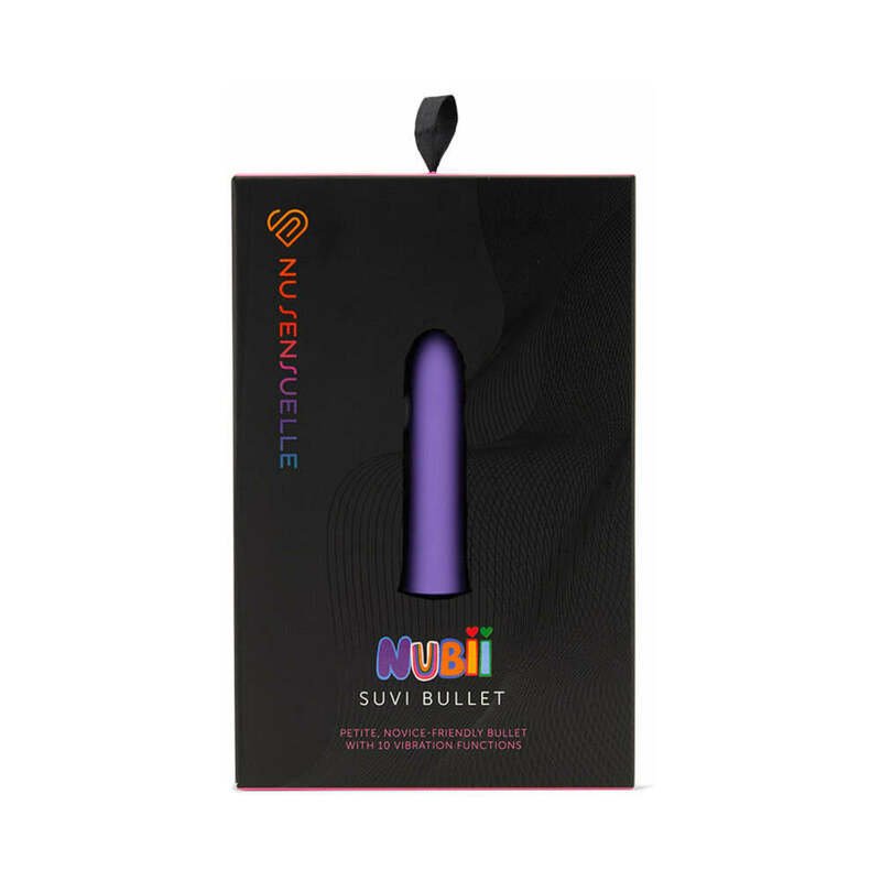 Nu Sensuelle Suvi Nubii Pointed Tip Bullet with 10 Functions Ultra Violet - Royal Sins