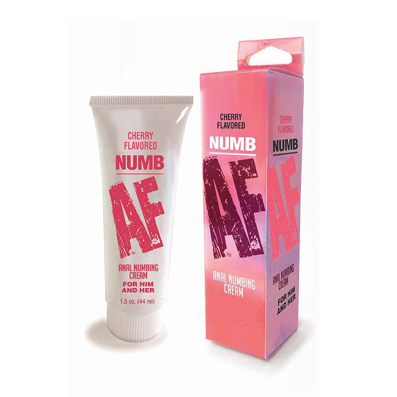 Numb AF Cherry Flavored Anal Numbing Cream 1.5 oz. - Royal Sins