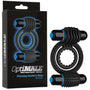 OptiMALE * Vibrating Double C - Ring Black - Royal Sins