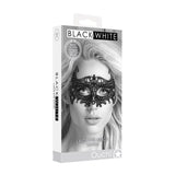 Ouch! Black & White Empress Lace Eye Mask Black - Royal Sins