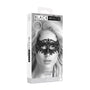 Ouch! Black & White Empress Lace Eye Mask Black - Royal Sins