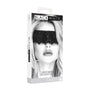Ouch! Black & White Lace Mask With Elastic Straps Blindfold Black - Royal Sins