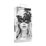 Ouch! Black & White Royal Lace Eye Mask Black - Royal Sins