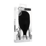 Ouch! Black & White Subjugation Mask Allows Just A Hint Of Light Black - Royal Sins