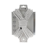 Ouch! Bondage Rope 10 m Nylon Silver - Royal Sins