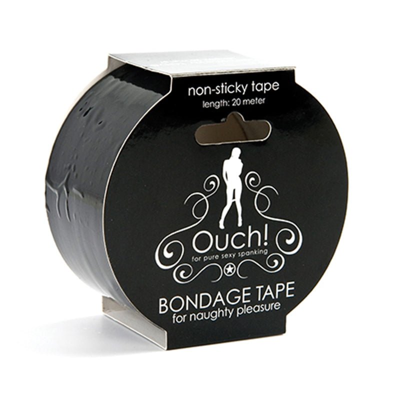 Ouch! Bondage Tape 20m / 66ft Black - Royal Sins