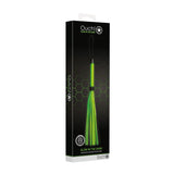 Ouch! Glow in the Dark Bonded Leather Flogger Neon Green - Royal Sins