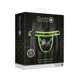 Ouch! Glow in the Dark Buckle Jock Strap Neon Green S/M - Royal Sins