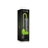 Ouch! Glow in the Dark Classic Penis Pump Neon Green - Royal Sins