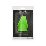 Ouch! Glow in the Dark Cockring & Ball Sling Neon Green - Royal Sins