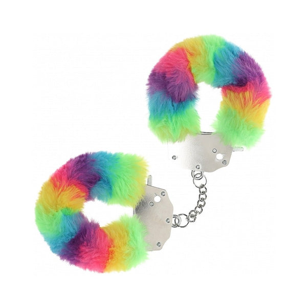 Ouch! Heavy - Duty Fluffy Handcuffs Multicolor 1 - Royal Sins