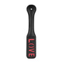 Ouch! 'Love' Paddle Black - Royal Sins