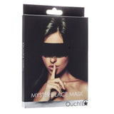 Ouch! Mystere Lace Mask Blindfold Black - Royal Sins