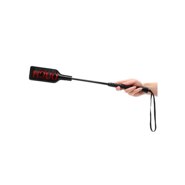 Ouch! 'Ouch' Crop Black Large - Royal Sins