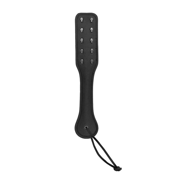 Ouch! Skulls & Bones Skull - Patterned Paddle Black - Royal Sins