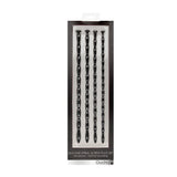 Ouch! Urethral Sounding Advanced Silicone Spiral Screw Plug Set Black 7 mm / 8 mm / 9 mm / 10 mm - Royal Sins